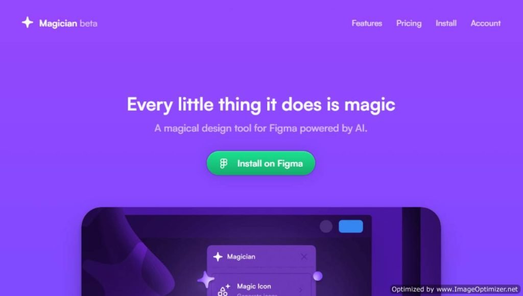 Magician (Figma) Screenshot