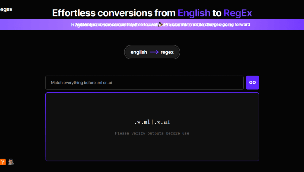 AutoRegex Screenshot