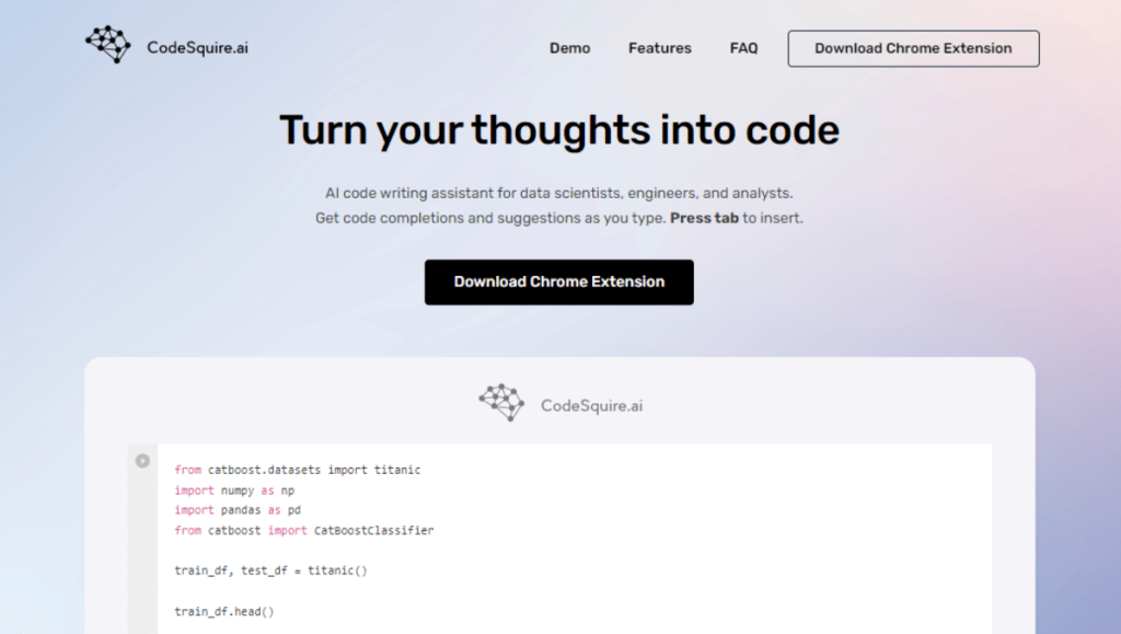 CodeSquire Screenshot
