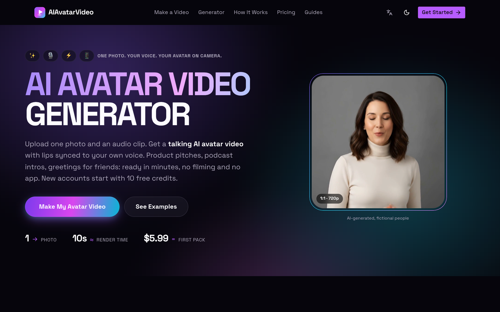 AI Avatar Video Review (2026): Features, Pricing, and Limitations interface