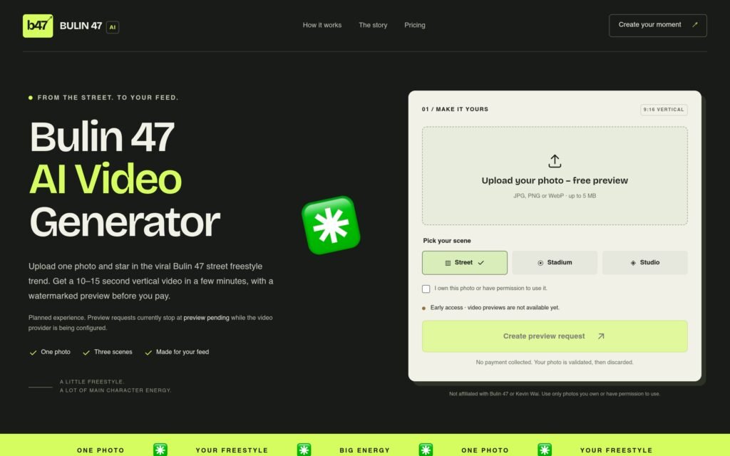 Bulin 47 AI – Overview, Pricing & Verified Features Screenshot