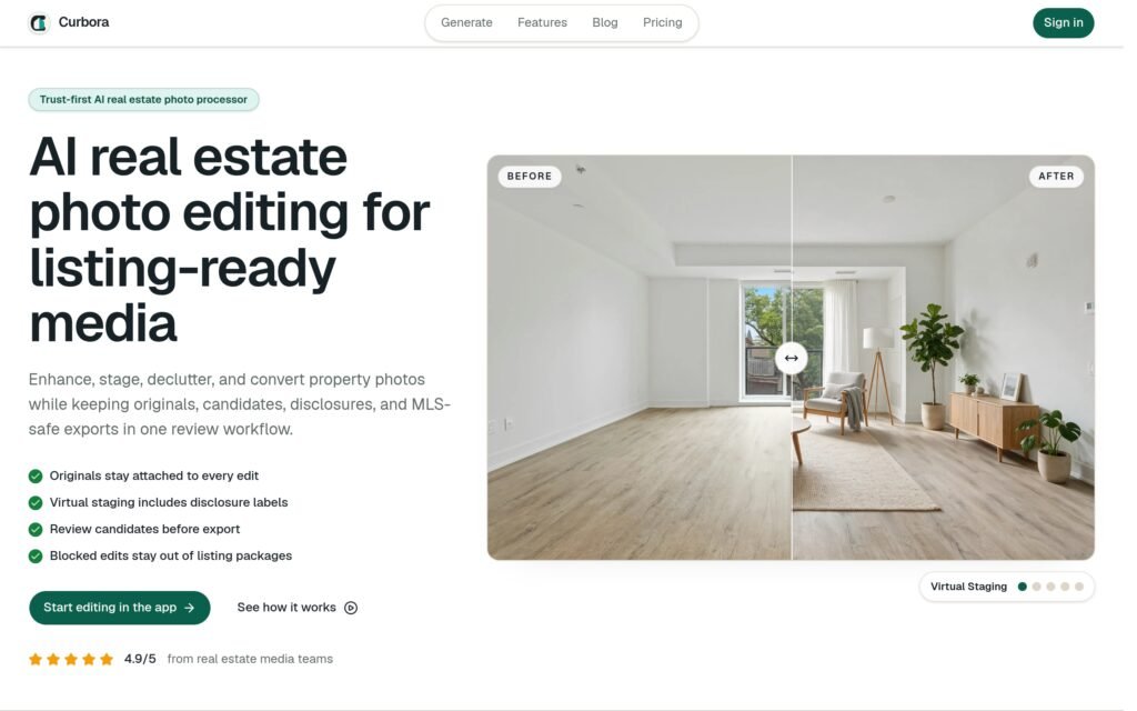 Curbora Review (2026): Features, Pricing, and Limitations Screenshot