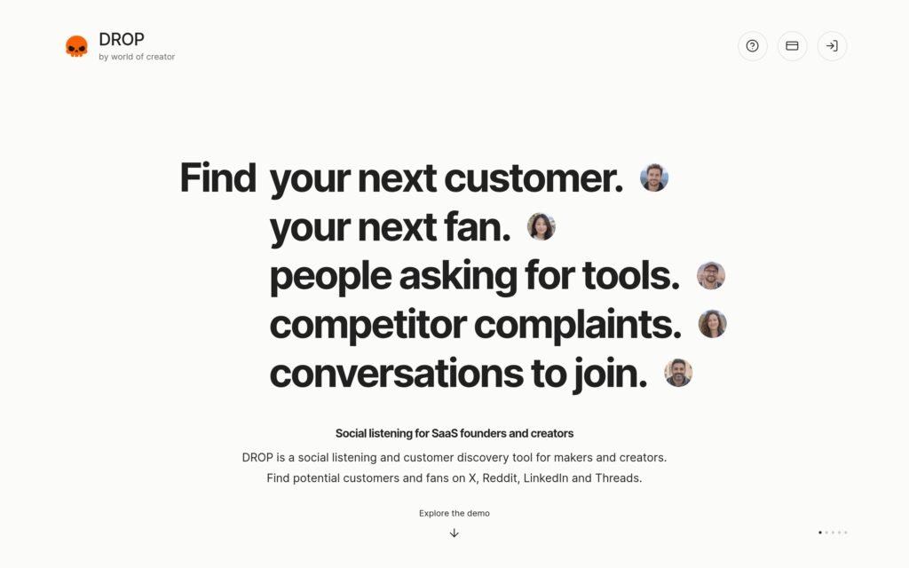 DROP – Overview, Pricing & Verified Features Screenshot
