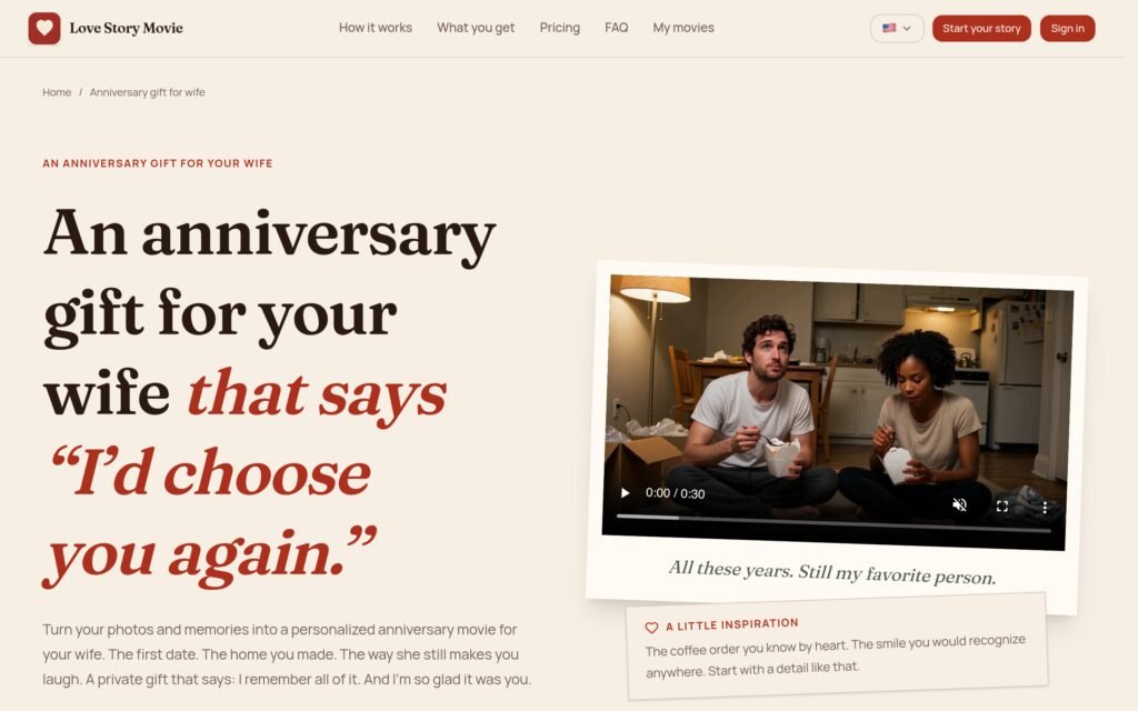 Love Story Movie – Overview, Pricing & Verified Features Screenshot