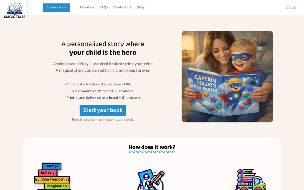 Magic Tales Review (2026): Features, Pricing, and Limitations Screenshot