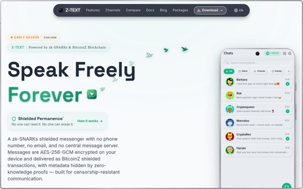 ZTEXT – Overview, Pricing & Verified Features Screenshot
