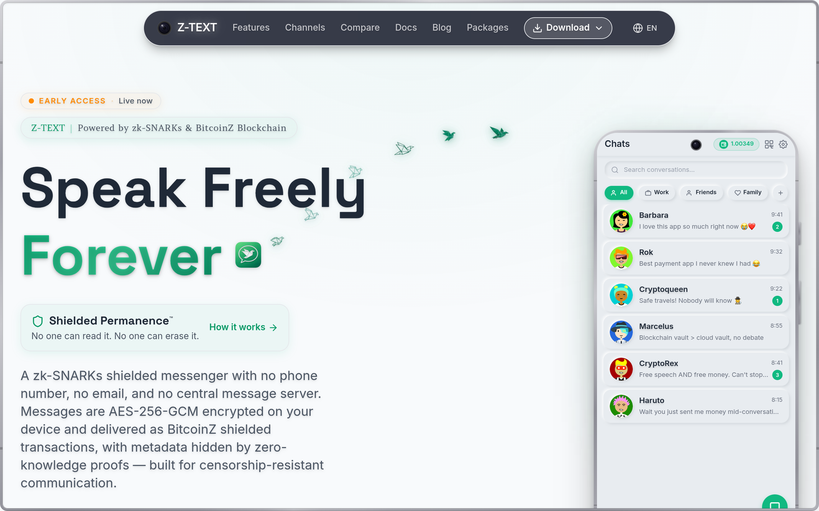 ZTEXT – Overview, Pricing & Verified Features interface